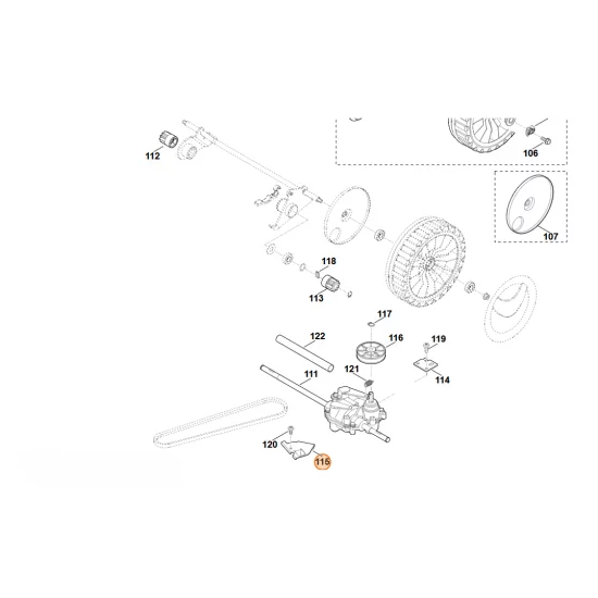 STIHL   Uchwyt 6375 704 2700